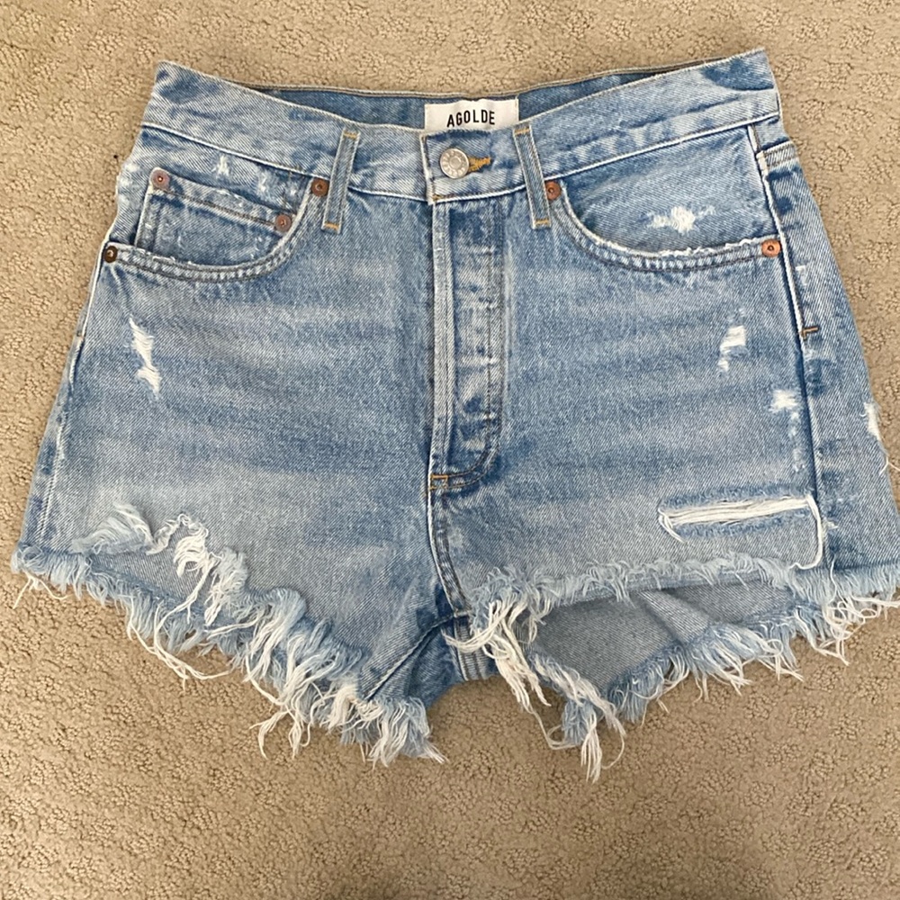 Agolde demin shorts